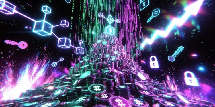 Monedas de ETH y de USD.