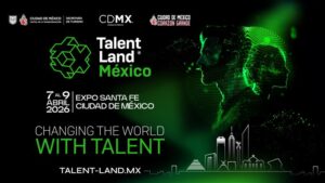 Poster promocional del evento Talent Land 2026 en Mรฉxico
