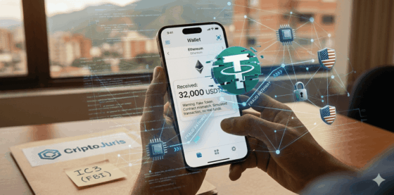 Un USDT «falsificado» originado en Venezuela derivó en una denuncia ante el FBI