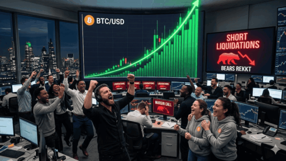 Bitcoin liquidó USD 300 millones de traders con su subida a USD 78.000
