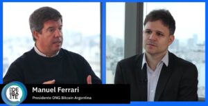Manuel Ferrari de la ONG Bitcoin Argentina ofrece una entrevista a Ámbito