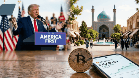 Bitcoin superó los USD 76.000 tras señales de paz en Irán