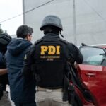 Fotografía de acusado apresado por funcionarios de la PDI.