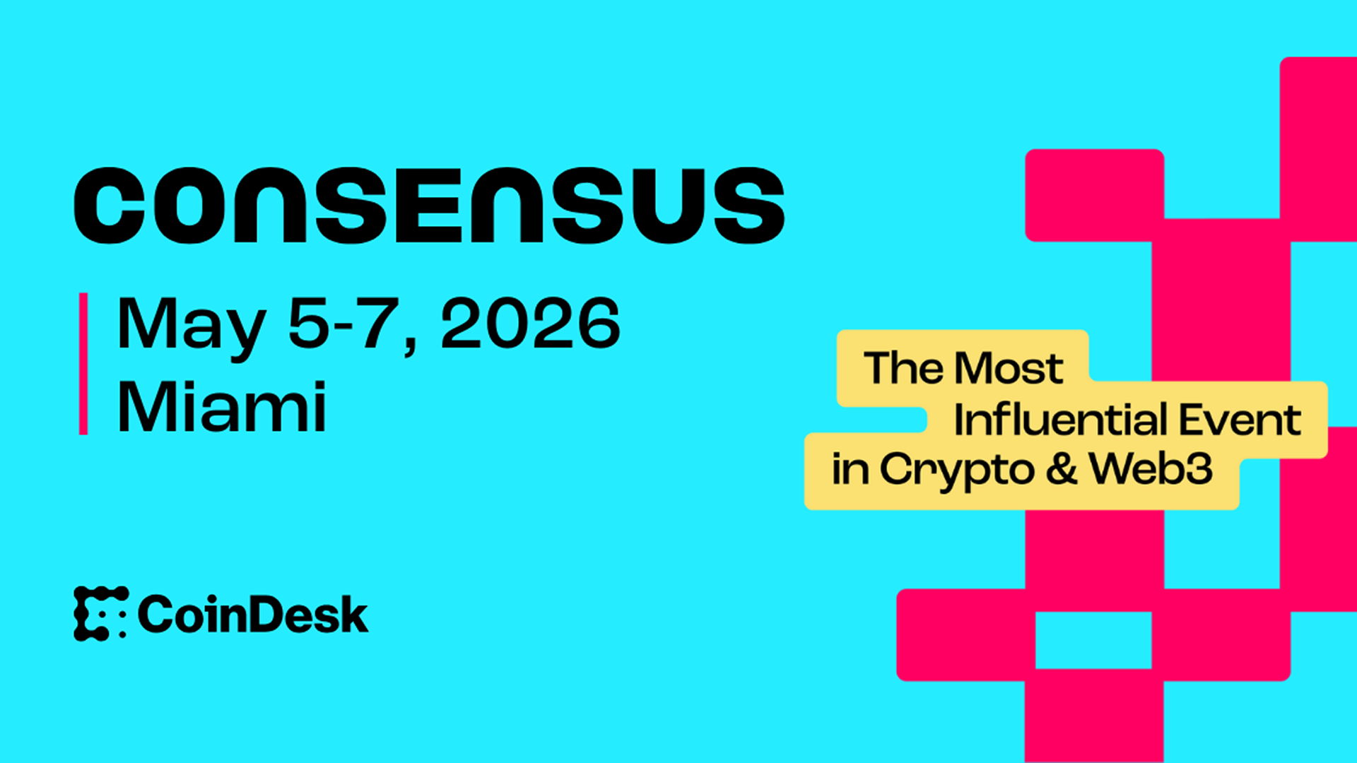 Post promocional de Consensus 2026 Miami