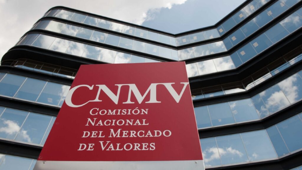 Fotografía de la sede de la CNMV en Madrid.