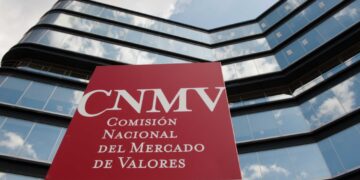 Fotografía de la sede de la CNMV en Madrid.
