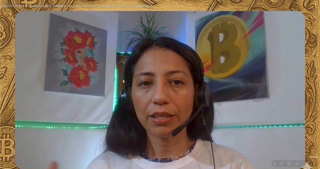 Photo by Evelyn Lemus, co-founder of Bitcoin Berlin.