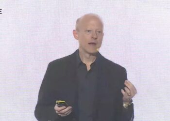 Jeremy Allaire, CEO de Circle, durante una presentación en Seúl, Corea del Sur.