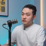 Fotografía de Justin Sun, el fundador de Tron.