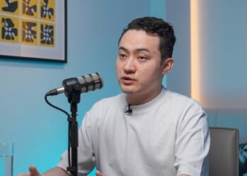 Fotografía de Justin Sun, el fundador de Tron.