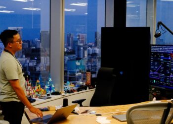 Fotografía de uno de los graduandos de CUBO+ en Japón.