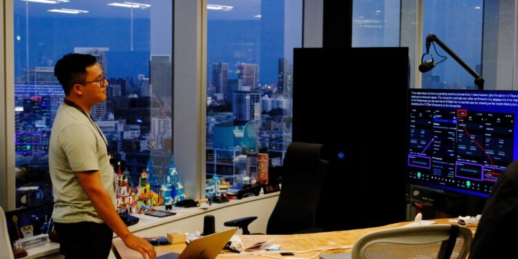 Fotografía de uno de los graduandos de CUBO+ en Japón.