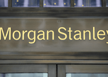 Letrero de Morgan Stanley.