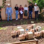 Fotografía de los mineros incautados por ANDE en el operativo.
