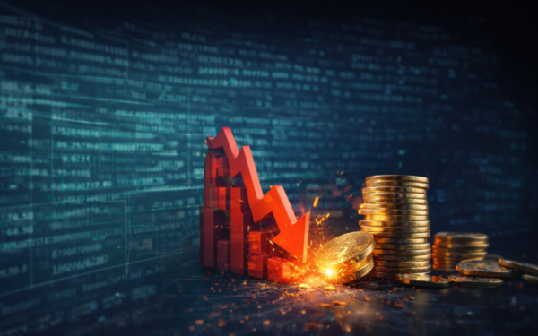 Imagen de un proceso de intercambio de criptomonedas.