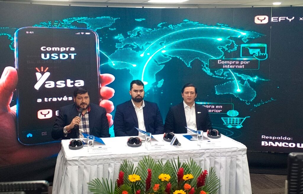 Photograph of directors of Banco Unión de Bolivia.