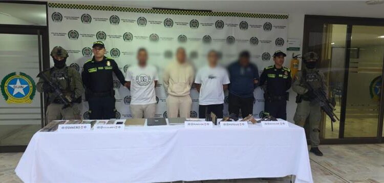 Red internacional de lavado de dinero junto a las autoridades colombianas