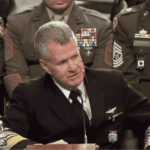 aptura de pantalla de la declaración de Samuel Paparo, jefe del INDOPACOM.