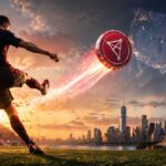 Un jugador pateado una moneda física de Chiliz hacia Estados Unidos.