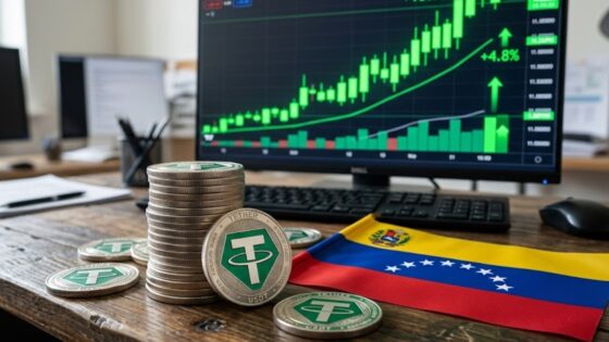 USDT vuelve a subir en Venezuela y supera los 640 bolívares