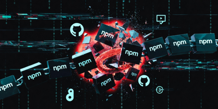 Una cadena npm comprometida por un malware.