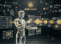 Inteligencia artificial ejecutando tareas en la red de BNB.