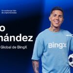 Enzo Fernรกndez, embajador global de BingX.