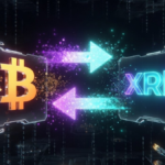 Un intercambio entre los criptoactivos Bitcoin y Monero.