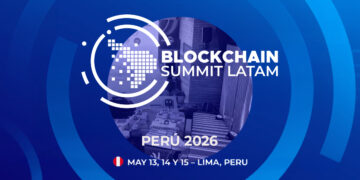 Promocional de Blockchain Summit Latam Perú 2026, 13, 14 y 15 de Mayo en Lima, Perú.
