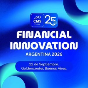 Banner del evento Financial Innovation Argentina 2026, 22 de septiembre, Goldencenter, Buenos Aires.