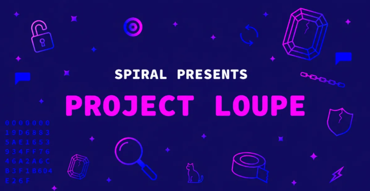 Portada de la presentación de Spiral y Block y el lanzamiento de la IA Loupe.