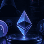 Un hacker al lado del logo de las empresas involucradas.