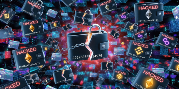 Muchas wallets de criptomonedas siendo hackeadas.