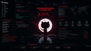 Servidores de GitHub siendo vulnerados por un hacker.