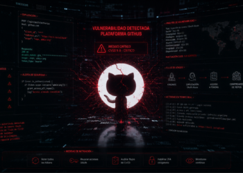 Servidores de GitHub siendo vulnerados por un hacker.