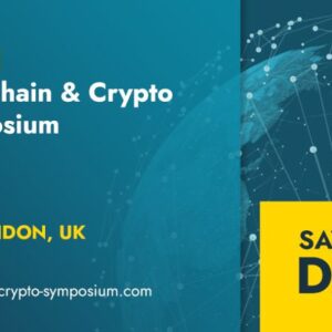 Banner del Global Blockchain & Crypto Symposium 2026, 24 de junio en Londres.