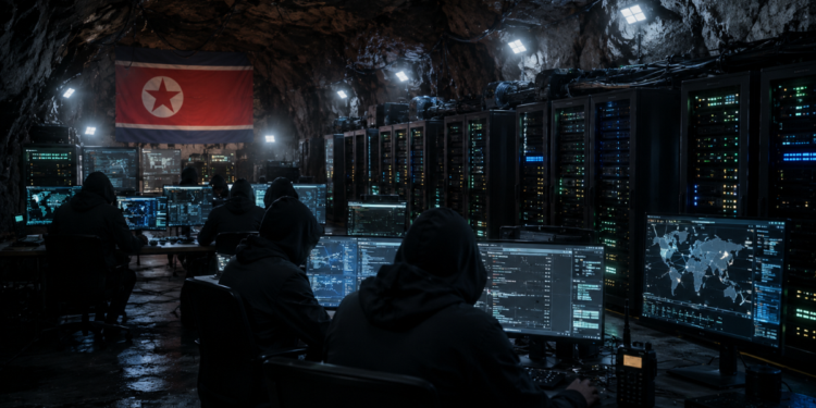 Un grupo de hackers operando desde una cueva.