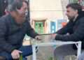 Imagen de Maximiliano Carjuzaa, cofundador de Money On Chain, durante una entrevista en el evento Bitcoin Week en Uruguay.