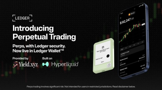 Ledger integra trading de perpetuos en su wallet 