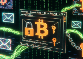 Un email basado en la red descentralizada de Bitcoin.