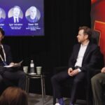 Nuri Chang director de producto de BitGo, Alexander Blume de Two Prime e Igor Istratov de Fifth Third Bank durante BitGo’s High Roller Summit