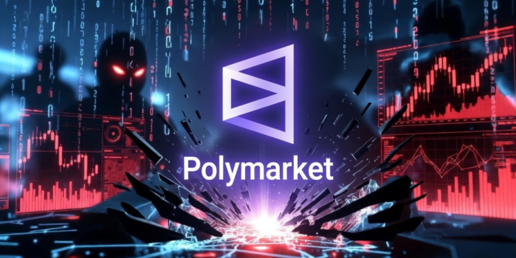 La plataforma Polymarket fue hackeada por un atacante.