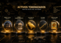 Activos del mundo real (RWA) tokenizados en redes de criptomonedas.