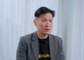 Fotografía del CEO de Binance, Richard Teng.