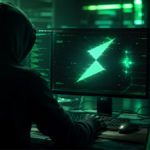 Un hacker atacando a la plataforma de criptomonedas THORChain.