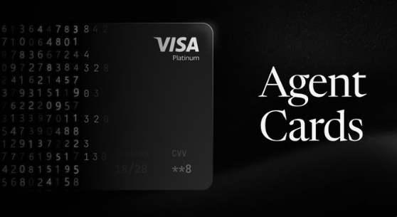 Una tarjeta Visa diseรฑada para agentes de IA.