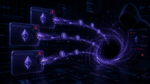 Wallets de Ethereum siendo drenadas por un atacante.