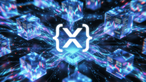 La red de XRP procesando bloques y transacciones.
