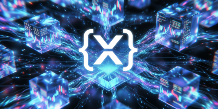 La red de XRP procesando bloques y transacciones.