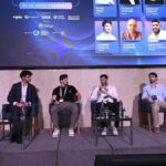 Fotografía de panelistas en el evento Fintech Meetup Rosario 2026.